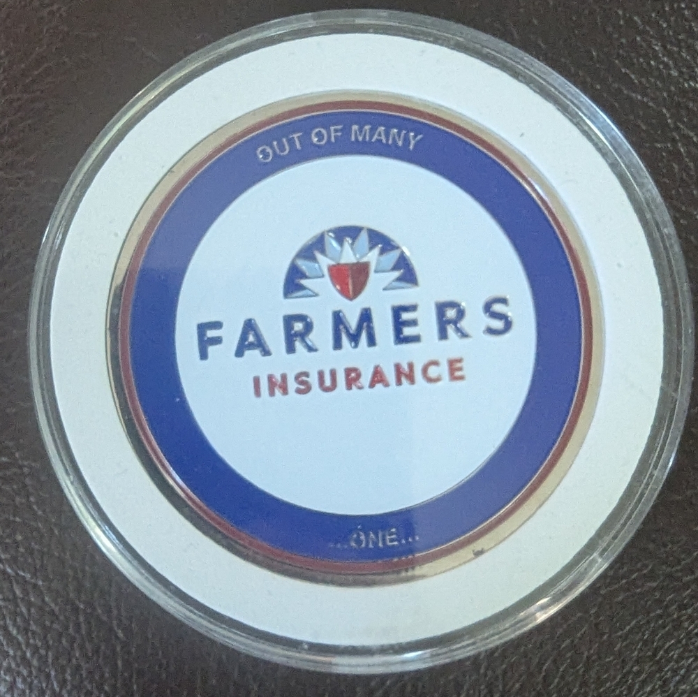 Farmers Insurance Collectible Employee Coin